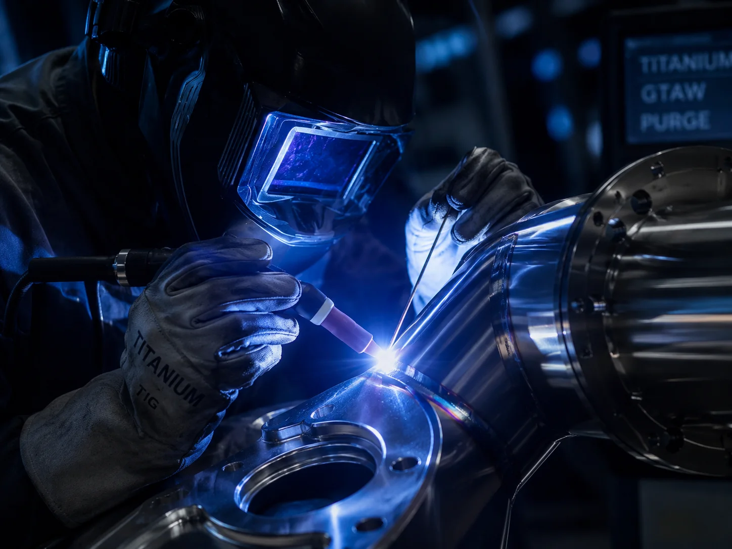 Titanium welding